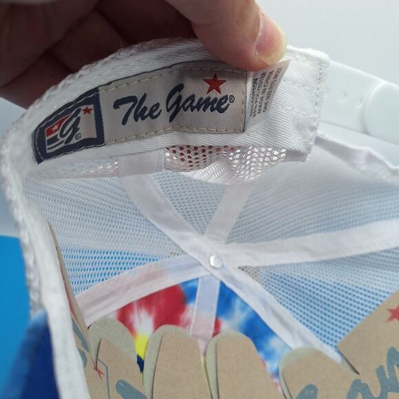 Grateful Dead Bears Round Leather Patch Trucker Snapback Hat Cap Cotton - Picture 7 of 7